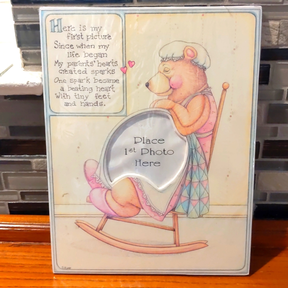 2/$10 BOGO baby's first photo frame NWT still in wrapper